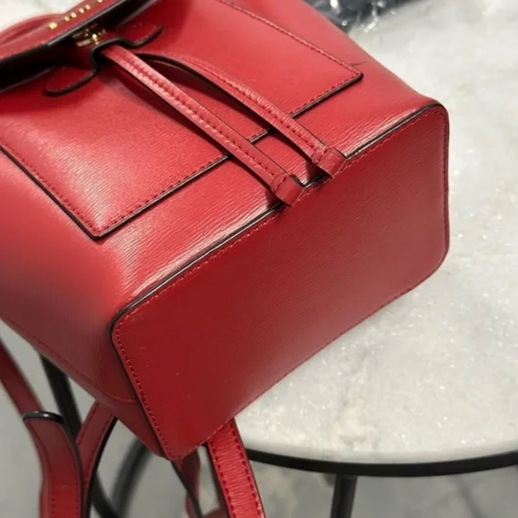 NWT DKNY leather backpack